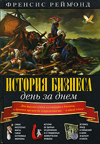 История бизнеса день за днем. Издательство: Добрая книга, 2007 г. Твердый переплет, 560 стр. ISBN 978-5-98124-123-9 Тираж: 3000 экз. Формат: 60x90/16 (~145х217 мм)