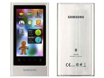 Samsung YP-P3CB, 8Gb Black